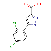 5-(2,4-dichlorophenyl)-1H-pyrazole-3-carboxylic acid