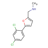 {[5-(2,4-dichlorophenyl)furan-2-yl]methyl}(methyl)amine