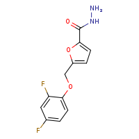 5-(2,4-difluorophenoxymethyl)furan-2-carbohydrazide