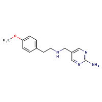 5-({[2-(4-methoxyphenyl)ethyl]amino}methyl)pyrimidin-2-amine