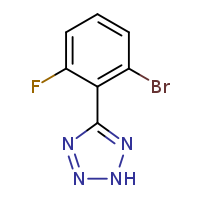 5-(2-bromo-6-fluorophenyl)-2H-1,2,3,4-tetrazole