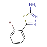 5-(2-bromophenyl)-1,3,4-thiadiazol-2-amine