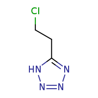 5-(2-chloroethyl)-1H-1,2,3,4-tetrazole