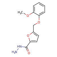 5-(2-methoxyphenoxymethyl)furan-2-carbohydrazide