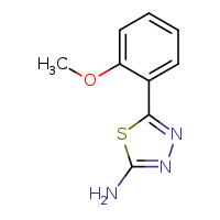 5-(2-methoxyphenyl)-1,3,4-thiadiazol-2-amine