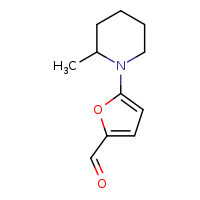 5-(2-methylpiperidin-1-yl)furan-2-carbaldehyde