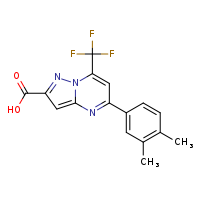 5-(3,4-dimethylphenyl)-7-(trifluoromethyl)pyrazolo[1,5-a]pyrimidine-2-carboxylic acid