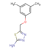 5-(3,5-dimethylphenoxymethyl)-1,3,4-thiadiazol-2-amine