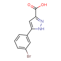 5-(3-bromophenyl)-1H-pyrazole-3-carboxylic acid