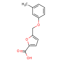 5-(3-methylphenoxymethyl)furan-2-carboxylic acid