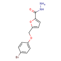 5-(4-bromophenoxymethyl)furan-2-carbohydrazide