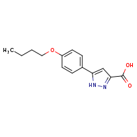 5-(4-butoxyphenyl)-1H-pyrazole-3-carboxylic acid