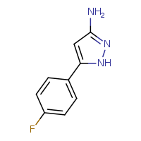 5-(4-fluorophenyl)-1H-pyrazol-3-amine
