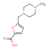 5-[(4-methylpiperazin-1-yl)methyl]furan-2-carboxylic acid