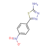 5-(4-nitrophenyl)-1,3,4-thiadiazol-2-amine