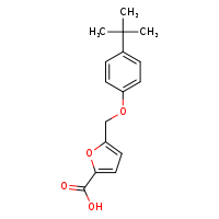 5-(4-tert-butylphenoxymethyl)furan-2-carboxylic acid