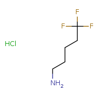 5,5,5-trifluoropentan-1-amine hydrochloride