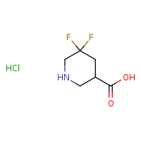 5,5-difluoropiperidine-3-carboxylic acid hydrochloride