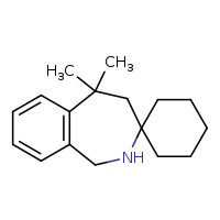 5,5-dimethyl-2,4-dihydro-1H-spiro[2-benzazepine-3,1'-cyclohexane]