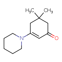 5,5-dimethyl-3-(piperidin-1-yl)cyclohex-2-en-1-one