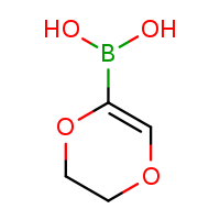 5,6-dihydro-1,4-dioxin-2-ylboronic acid