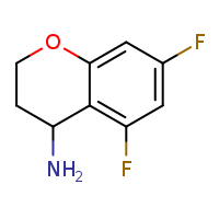 5,7-difluoro-3,4-dihydro-2H-1-benzopyran-4-amine
