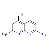 5,7-dimethyl-1,8-naphthyridin-2-amine
