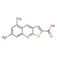 5,7-dimethylthieno[2,3-b]quinoline-2-carboxylic acid