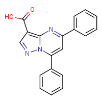 5,7-diphenylpyrazolo[1,5-a]pyrimidine-3-carboxylic acid