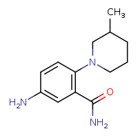 5-amino-2-(3-methylpiperidin-1-yl)benzamide