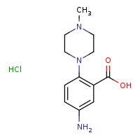 5-amino-2-(4-methylpiperazin-1-yl)benzoic acid hydrochloride