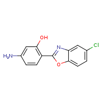 5-amino-2-(5-chloro-1,3-benzoxazol-2-yl)phenol