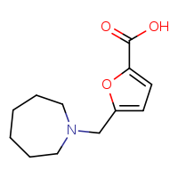 5-(azepan-1-ylmethyl)furan-2-carboxylic acid