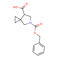 5-[(benzyloxy)carbonyl]-5-azaspiro[2.4]heptane-7-carboxylic acid