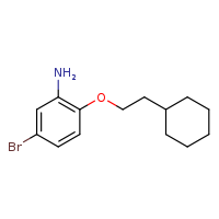 5-bromo-2-(2-cyclohexylethoxy)aniline