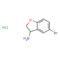 5-bromo-2,3-dihydro-1-benzofuran-3-amine hydrochloride
