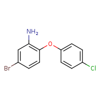 5-bromo-2-(4-chlorophenoxy)aniline