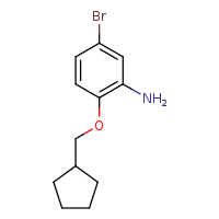 5-bromo-2-(cyclopentylmethoxy)aniline