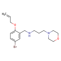 {[5-bromo-2-(prop-2-en-1-yloxy)phenyl]methyl}[3-(morpholin-4-yl)propyl]amine