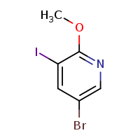 5-bromo-3-iodo-2-methoxypyridine