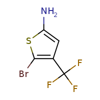 5-bromo-4-(trifluoromethyl)thiophen-2-amine