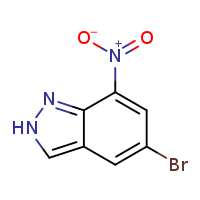 5-bromo-7-nitro-2H-indazole