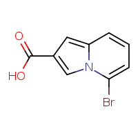 5-bromoindolizine-2-carboxylic acid