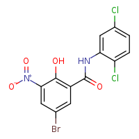 5-bromo-N-(2,5-dichlorophenyl)-2-hydroxy-3-nitrobenzamide