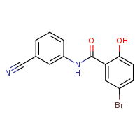 5-bromo-N-(3-cyanophenyl)-2-hydroxybenzamide