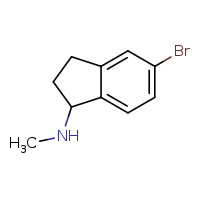 5-bromo-N-methyl-2,3-dihydro-1H-inden-1-amine
