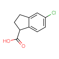 5-chloro-2,3-dihydro-1H-indene-1-carboxylic acid