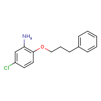 5-chloro-2-(3-phenylpropoxy)aniline