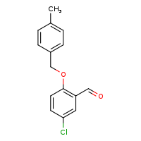5-chloro-2-[(4-methylphenyl)methoxy]benzaldehyde