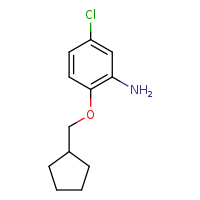 5-chloro-2-(cyclopentylmethoxy)aniline